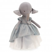 Ali the Elephant: Light Blue Dress