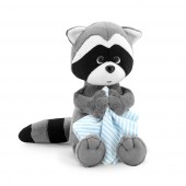 Denny the Raccoon with towel