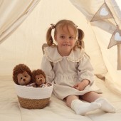 Plush toy, Life, Prickle the Hedgehog with knapsack 18cm  (1/8)