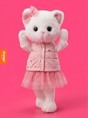 Soft toy, Lucky Kitty, Lucky Sophie: Powdery Dreams 38 cm (1/4)