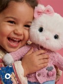 Soft toy, Lucky Kitty, Lucky Sophie: Knitted Cherries 38 cm (1/4)
