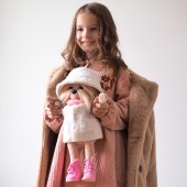 Plush toy, Lucky Doggy, Lucky Yoyo: Fashion Winter 38cm (1/4)