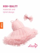 Lucky Kitty Clothing Set: Cotton Candy