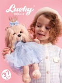 Plush toy, Lucky Doggy, Lucky Yoyo: Blue Dream 38cm (1/4)