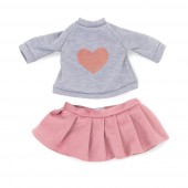 Plush toy, Lucky Doggy, Clothing set: Urban Style