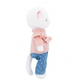 Soft toy, Lucky Kitty, Lucky Sophie: Denim Hearts 38 cm (1/4)