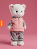 Soft toy, Lucky Kitty, Lucky Sophie: Sports Walk 38 cm (1/4)