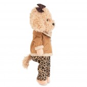Plush toy, Lucky Doggy, Lucky Fendy: Leopard Outfit 38cm (1/4)