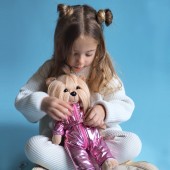 Plush toy, Lucky Doggy, Lucky Yoyo: Mountain Stroll 38cm (1/4)