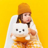 Plush toy, Milo&Millie, Milo the White Cat (35cm)