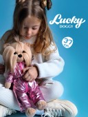 Plush toy, Lucky Doggy, Lucky Yoyo: Mountain Stroll 38cm (1/4)