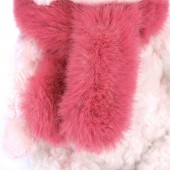 Marshmallow the Sheep in a Raspberry Hat 20cm