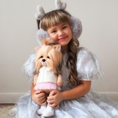 Plush toy, Lucky Doggy, Lucky Yoyo: Pink Dream (38cm)