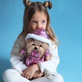 Plush toy, Lucky Doggy, Lucky Yoyo: Mountain Stroll 38cm (1/4)