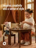Soft toy, Lucky Kitty, Lucky Sophie: Stylish Kitten 38 cm (1/4)