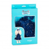 Plush toy, Lucky Doggy, Clothing set: Sky Full of Stars