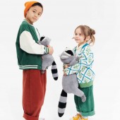 Plush toy, The Softest, Raccoon 58cm (1/12)