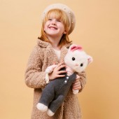 Soft toy, Lucky Kitty, Lucky Sophie: Stylish Kitten 38 cm (1/4)