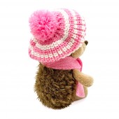 Fluffy the Hedgehog in a pink striped beret 15