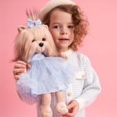 Plush toy, Lucky Doggy, Lucky Yoyo: Blue Dream 38cm (1/4)