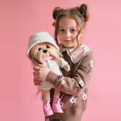 Plush toy, Lucky Doggy, Lucky Yoyo: Fashion Winter 38cm (1/4)