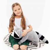 Plush toy, The Softest, Raccoon 58cm (1/12)