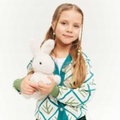 Plush toy, The Softest, Little White Bunny (20cm)