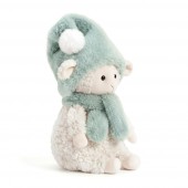 Marshmallow Sheep in a Mint Hat 25cm