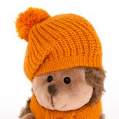 Plush toy, Life, Fluffy the Hedgehog in a mustard beret 25cm (1/6)