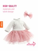 Lucky Kitty Clothing Set: Powdery Dreams