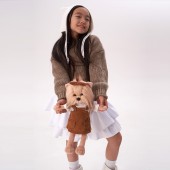 Plush toy, Lucky Doggy, Lucky Yoyo: Autumn Mood 38cm (1/4)