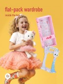 Soft toy, Lucky Kitty, Lucky Sophie: Cotton Candy 38 cm (1/4)