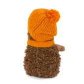 Plush toy, Life, Fluffy the Hedgehog in a mustard beret 25cm (1/6)