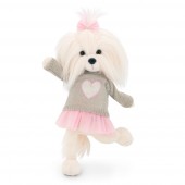 Plush toy, Lucky Doggy, Lucky Mimi: Pink Heart 38cm (1/4)