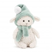 Marshmallow Sheep in a Mint Hat 25cm