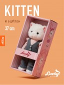 Soft toy, Lucky Kitty, Lucky Sophie: Stylish Kitten 38 cm (1/4)