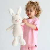 Plush toy, The Softest, White Bunny 25cm