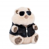 Plush toy, The Softest, Hamster in jacket (22cm)