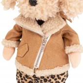 Plush toy, Lucky Doggy, Lucky Fendy: Leopard Outfit 38cm (1/4)