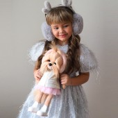 Plush toy, Lucky Doggy, Lucky Yoyo: Pink Dream (38cm)