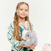 Plush toy, The Softest, Little Grey Bunny (20cm)