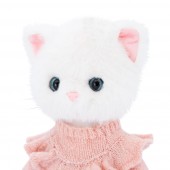 Soft toy, Lucky Kitty, Lucky Sophie: Denim Hearts 38 cm (1/4)