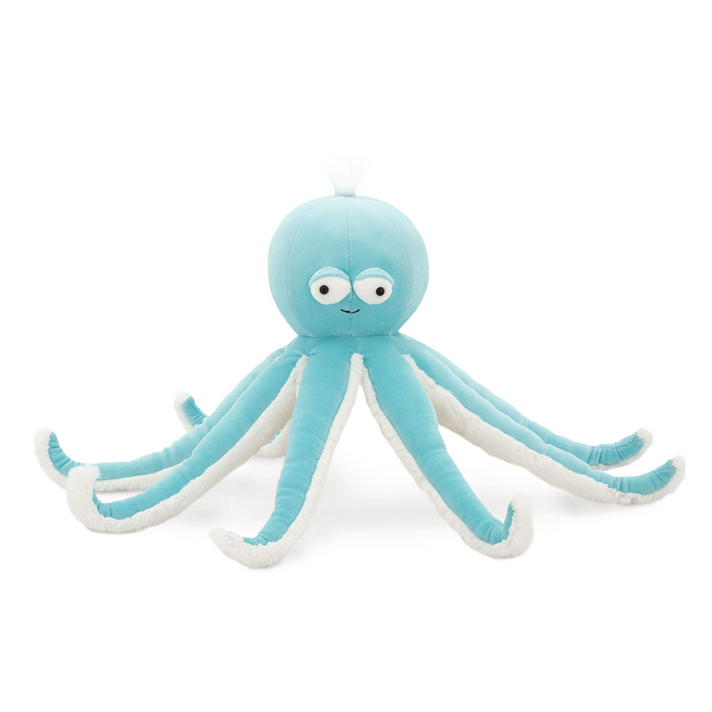 Soft Toy S1420520 Plush Orange Octopus 20cm 