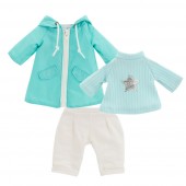 Plush toy, Lucky Doggy, Clothing Set: Rainy Day (4/16)