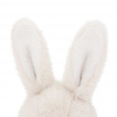 Plush toy, The Softest, White Bunny 25cm