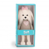 Plush toy, Lucky Doggy, Lucky Mimi: Pink Heart 38cm (1/4)