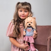 Plush toy, Lucky Doggy, Lucky Yoyo: Urban Style 38cm (1/4)