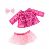 Plush toy, Lucky Doggy, Clothing set: Pink Jacket (4/16)