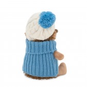 Plush toy, Prickle the Hedgehog in white/blue hat