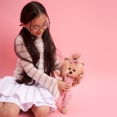 Plush toy, Lucky Doggy, Lucky Yoyo: Comfortable Walk (38cm)